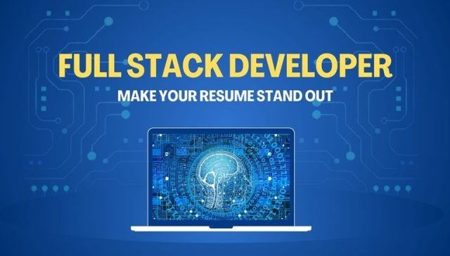 full stack developer resume