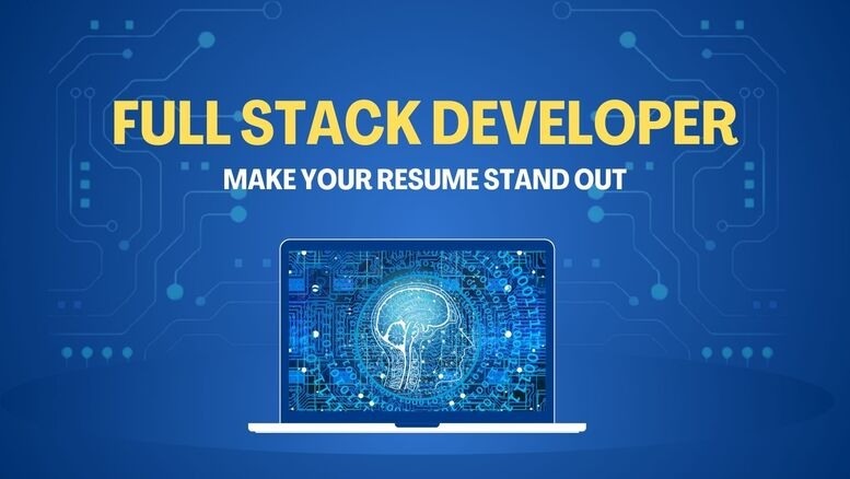 full stack developer resume